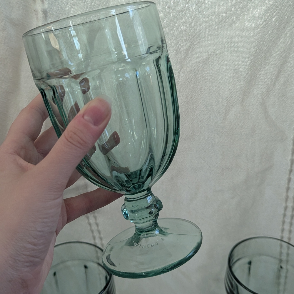 Libbey - Gibraltar in Sea Glass